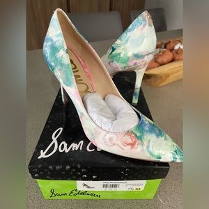 Sam Edelman printed heels